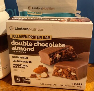 Double Chocolate Almond Protein Bars, Double Chocolate Almond