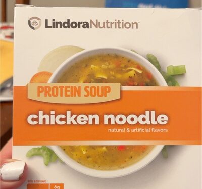 Protein Snack Chicken Noodle Soup, Protein Snack