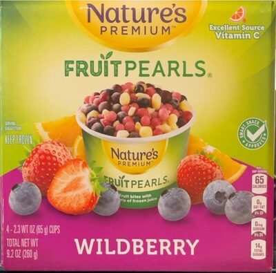 Wildberry Fruit Bites With Pearls Of Frozen Juice, Wildberry