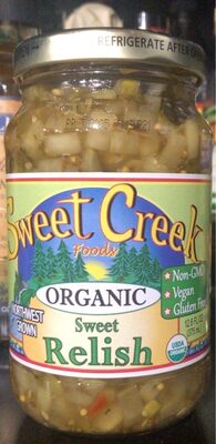 Sweet Creek Foods, Organic Sweet Relish