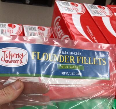 Wild Caught Flounder Fillets, Wild Caught