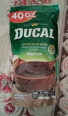 Refried Black Beans Negros, Refried Black Beans
