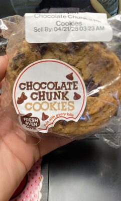 Chocolate Chunk Cookie, Chocolate Chunk