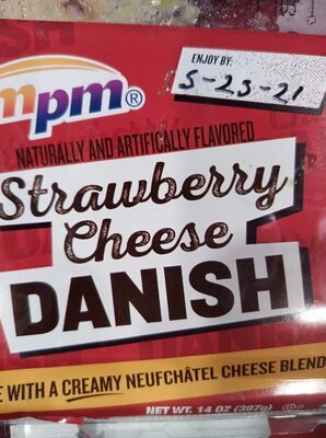 Strawberry Cheese Flavored Danish, Strawberry Cheese