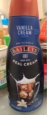 Vanilla Cream Flavor Coffee Creamer, Vanilla Cream