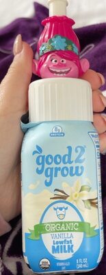 Organic Vanilla Lowfat Milk, Vanilla
