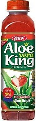 Strawberry Flavored Pure Premium Aloe Drink, Strawberry
