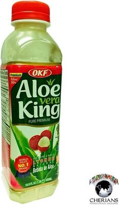Lychee Flavored Pure Premium Aloe Drink, Lychee
