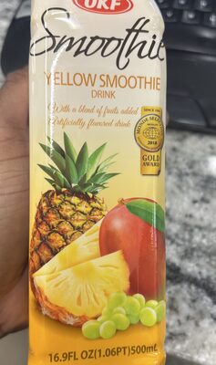 Yellow Smoothie Flavored Drink, Yellow Smoothie