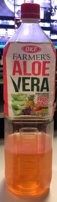 Aloe Vera Flavored Fruit Punch Drink, Aloe Vera