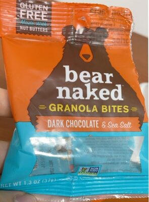 Bear Naked Bites Dark Chocolate 1.3oz