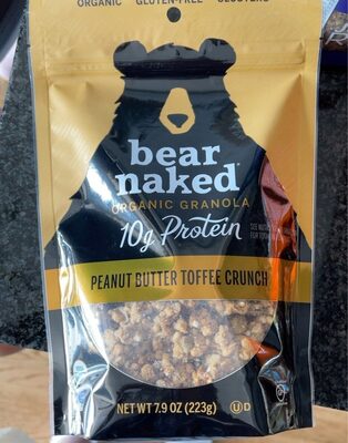 Peanut Butter Toffee Crunch Organic Granola, Peanut Butter; Toffee
