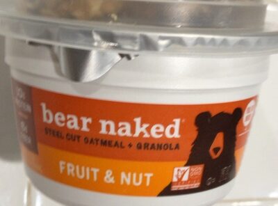Fruit & Nut Steel Cut Oatmeal + Granola, Fruit; Nut