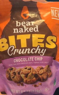 Chocolate Chip Crunchy Granola Bites, Chocolate Chip