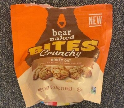 Honey Oat Crunchy Granola Bites, Honey; Oat