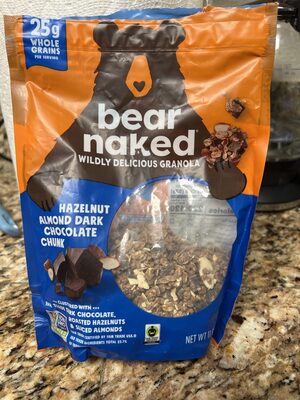 Hazelnut Almond Dark Chocolate Chunk Widely Delicious Granola, Hazelnut; Almond; Dark Chocolate