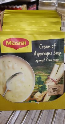 Cream Of Asparagus Soup With White Asparagus Pieces, Cream Of Asparagus