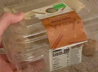 Cinnamon Donut Holes, Cinnamon