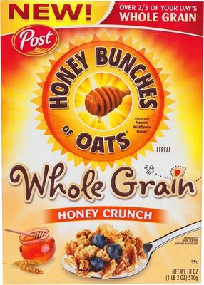 Honey Crunch Whole Grain Cereal, Honey Crunch