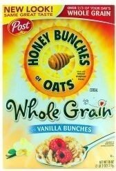 Cereal With Vanilla Bunches, Vanilla