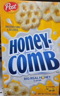 Big Real Honey Sweetened Corn & Oat Cereal, Big Real Honey