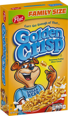 Sweetened Puffed Wheat Cereal, Sweetened