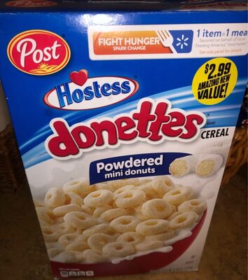Powdered Mini Donuts Cereal, Powdered