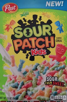 Sour Then Sweet Flavored Cereal, Sour Then Sweet
