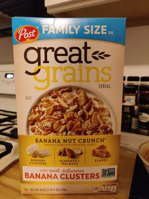 Banana Nut Crunch Cereal, Banana Nut Crunch