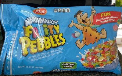 Marshmallow Sweetened Rice Cereal With Marshmallows, Marshmallow
