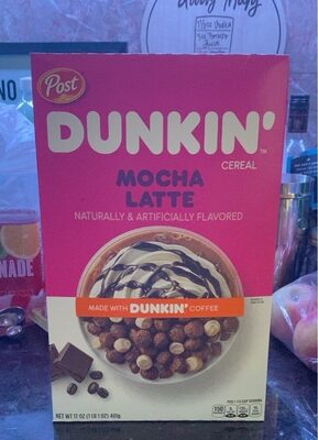 Mocha Latte Flavored Cereal, Mocha Latte