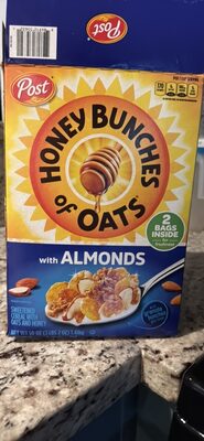 Sweetened Cereal With Almonds, Oats And Honey, Almonds, Oats And Honey