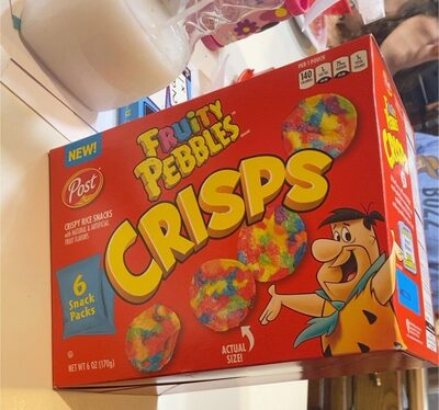 Fruit Flavors Crispy Rice Snacks