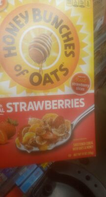 Strawberries Sweetened With Oats & Honey Cereal, Strawberry