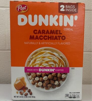 Caramel Macchiato Flavored Cereal, Caramel Macchiato