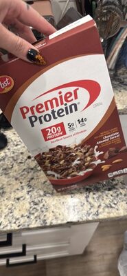Chocolate Almond Cereal With Sliced Almonds & Chocolate Flavored Flakes, Chocolate Almond