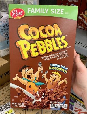 Chocolate Flavored Sweetened Rice Cereal With Real Cocoa, Chocolate