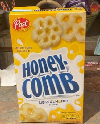 Big Real Honey Flavor Sweetened Corn & Oat Cereal, Big Real Honey