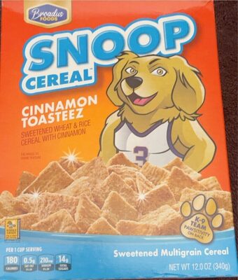 Cinnamon Toasteez Sweetened Multigrain Cereal, Cinnamon Toasteez