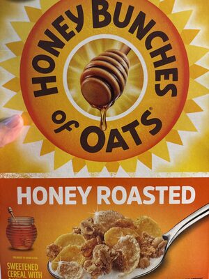Honey Roasted Sweetened Cereal With Oats & Honey, Honey Roasted