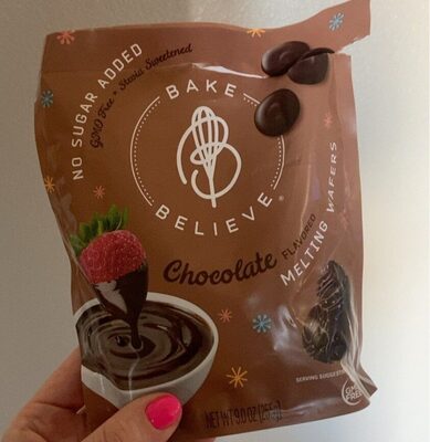Chocolate Flavored Melting Wafers, Chocolate