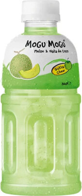 Mogu Mogu, Melon Flavored Drink With Nata De Coco, Melon