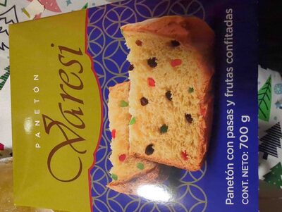 Panettone With Raisins And Candied Fruits, Raisins And Candied Fruit