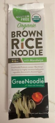 Organic Brown Rice Pasta With Moroheiya