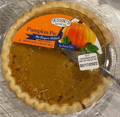 No Sugar Added Pumpkin Pie, Pumpkin