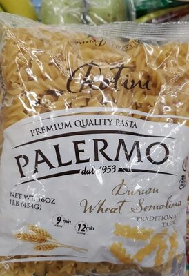 Durum Wheat Semolina Pasta, Rotini