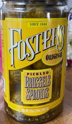 Original Pickled Brussels Sprouts, Original