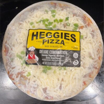 Deluxe Combination Sausage, Pepperoni, Mushroom, Onion, Green Pepper Thin Crust Pizza, Deluxe Combination
