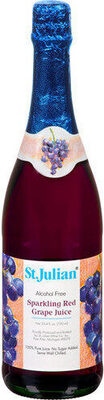 St. Julian, Alcohol Free Sparkling Red Grape Juice
