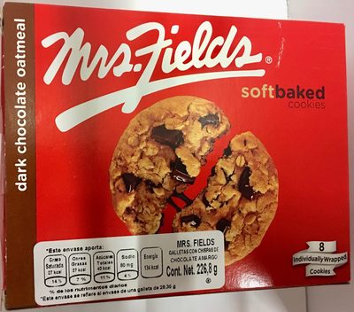 Dark Chocolate Oatmeal Soft Baked Cookies, Dark Chocolate Oatmeal